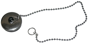 TAPPI GOMMA NERA CON CATENELLA                    