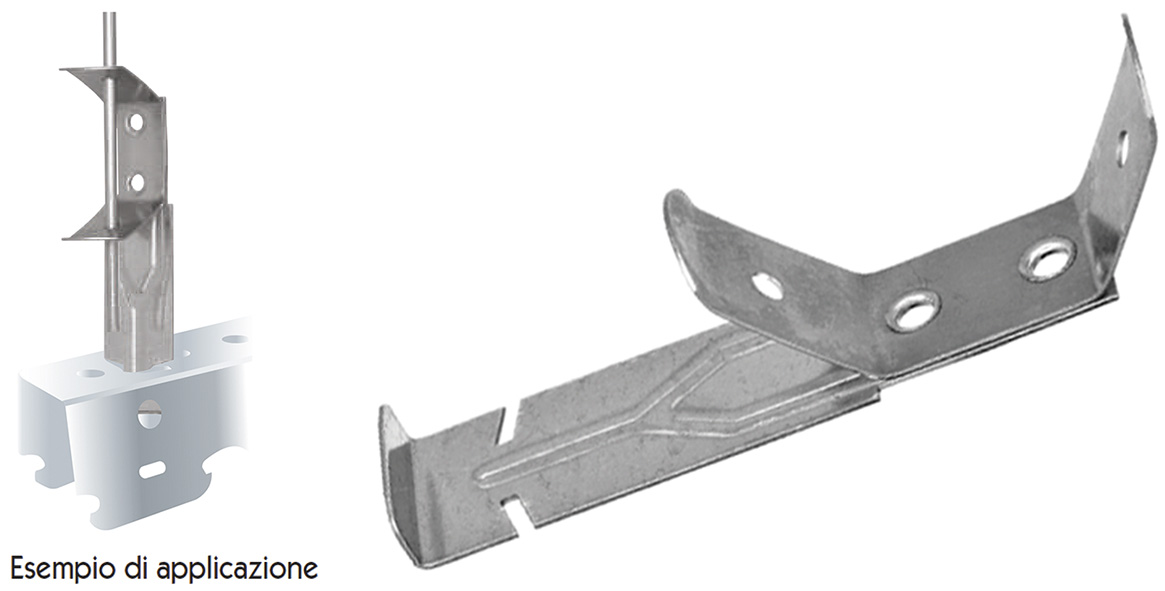 SOSPENSIONI ABC CON MOLLA PER PROFILO A SCATTO    