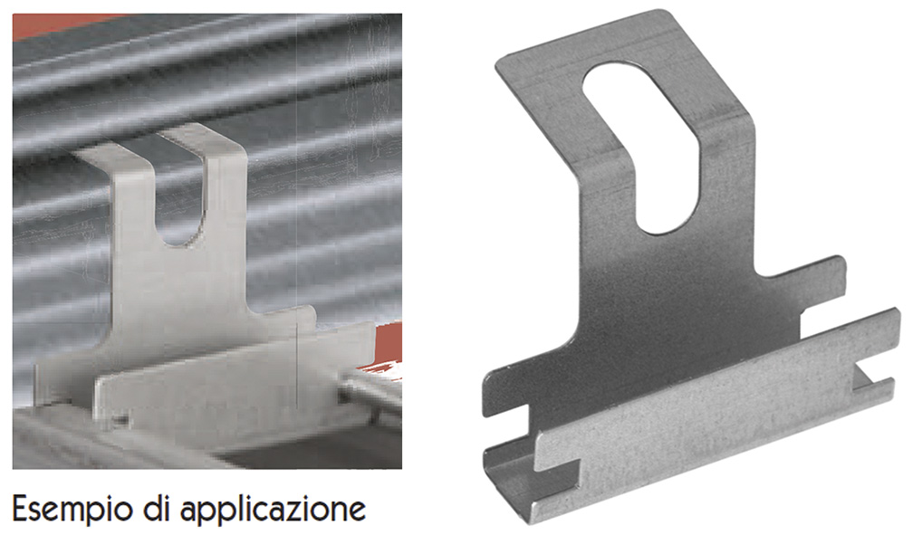 GANCI ORTOGONALI ABC BORDO ARROTONDATO            