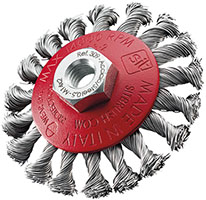 SPAZZOLE CONICHE A MAZZETTI RITORTI SIT           