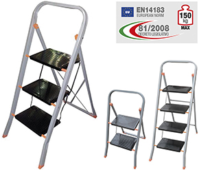 SGABELLO ACCIAIO FACAL MOD.TINTO                  