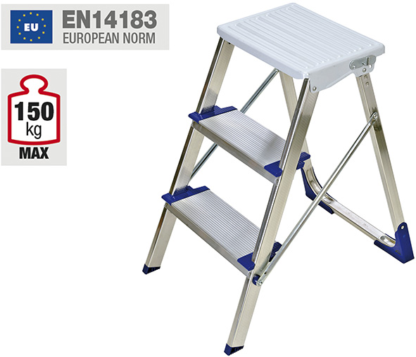 SGABELLO ALLUMINIO FACAL MOD.PUNTO                