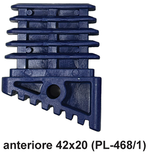 PIEDI FACAL SCALE ALFA/GAMMA ANT.42X20 SOLO 8 GRAD