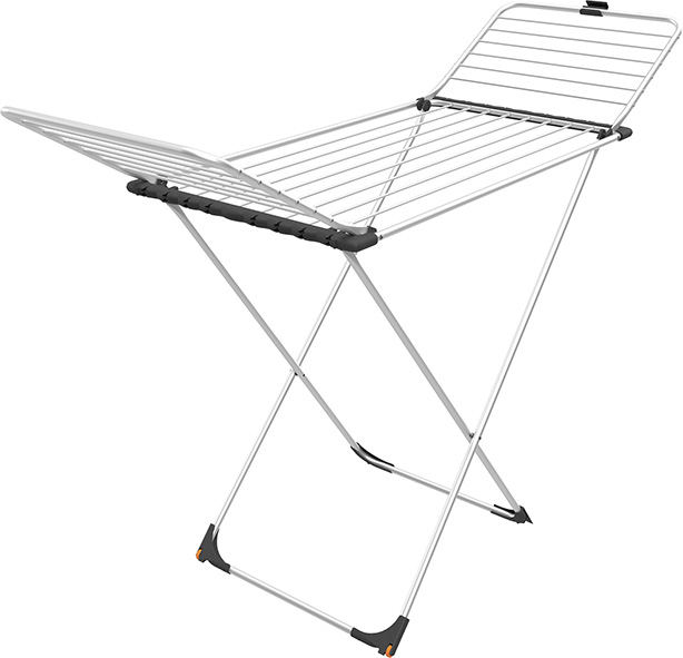 STENDIBIANCHERIA A CAVALLETTO ALLUMINIO TEMPO     