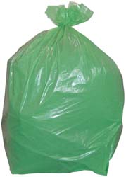 SACCHI SPAZZATURA VERDI EXTRA GRANDI ROTOLO PZ.10 