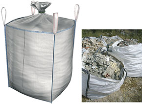 SACCHI BIG-BAG SABBIA MACERIE FONDO CHIUSO        