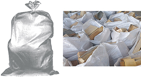 SACCHI BIANCHI RAFIA SAC BAG                      