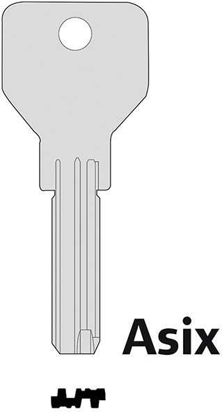 CHIAVI PUNZONATE CISA ASIX 00670.01.0             