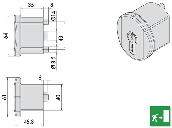 POMOLI CISA FISSI FAST ART.07078.35               