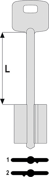 CHIAVI SICUREZZA D.MAPPA CISA 00120.00            