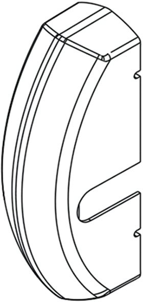 CARTER CISA MANIGLIONI PUSH INFILARE SINISTRO     