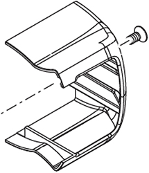 CARTER CISA MANIGLIONI TOUCH LATO CERNIERE        