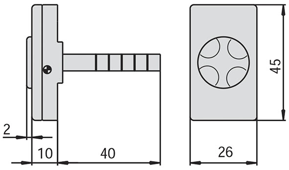 PULSANTE CISA NYLON ART.06110.15                  