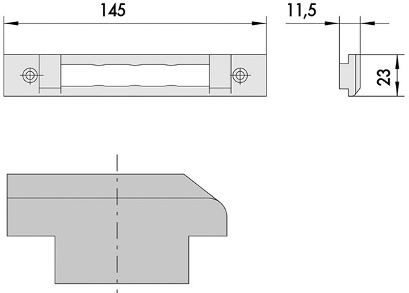 CONTROPIASTRA CISA NYLON ART.06277.77             