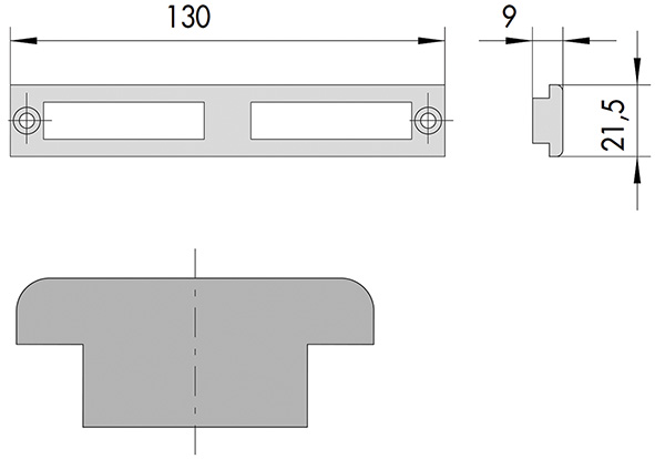 CONTROPIASTRA CISA NYLON ART.06277.76             