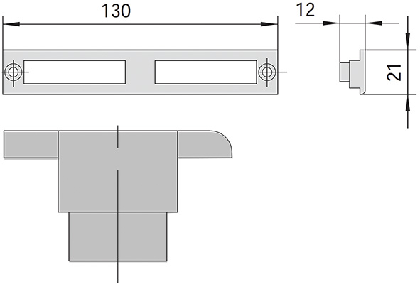 CONTROPIASTRA CISA NYLON ART.06277.88             