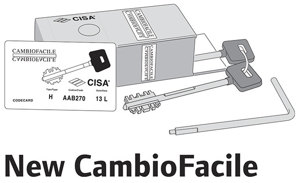 KIT CAMBIO FACILE NEW CISA ART.06520.50           