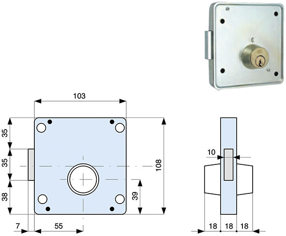 SERRATURE MG APPLICARE ART.423                    