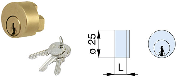 CILINDRI MG TONDI FISSI 008110                    