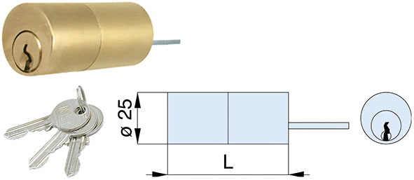CILINDRI MG TONDI FISSI 012500                    