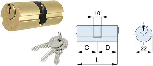 CILINDRI MG TONDI SFILARE D.MM.22                 
