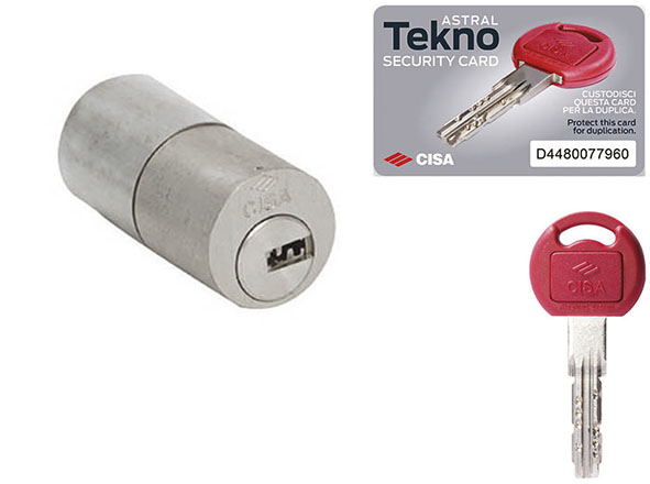 CILINDRI CISA TEKNO PRO TONDI ART.0M210.50        