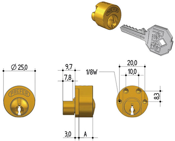 CILINDRI PREFER ART.6810                          