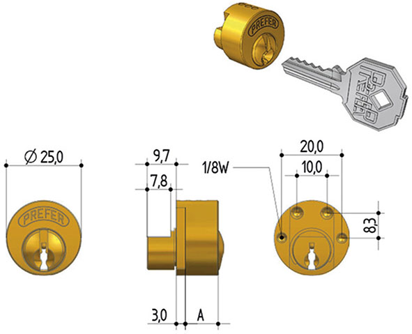 CILINDRI PREFER ART.6811                          