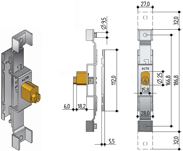 SERRATURE PREFER ART.6610                         