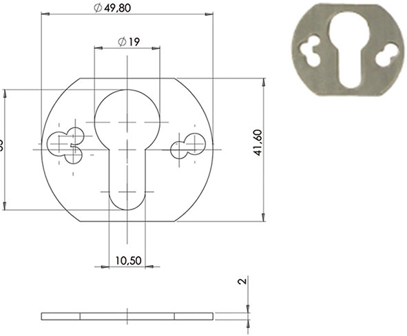 SPESSORI PER PROTEZIONE CILINDRO                  