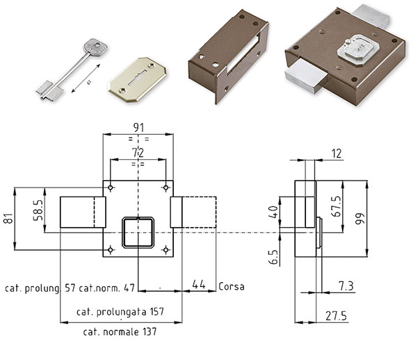 FERROGLIETTI DIERRE DOPPIA MAPPA FER01007         
