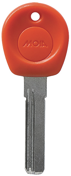 CHIAVI MOIA SERIE J TESTA ARANCIO * AGGIUNTIVA    