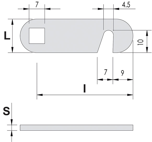 LEVETTE OMR GANCIO ATTACCO Q.7                    