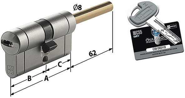 CILINDRI MOTTURA C55 PREDISPOSTI POMOLO           