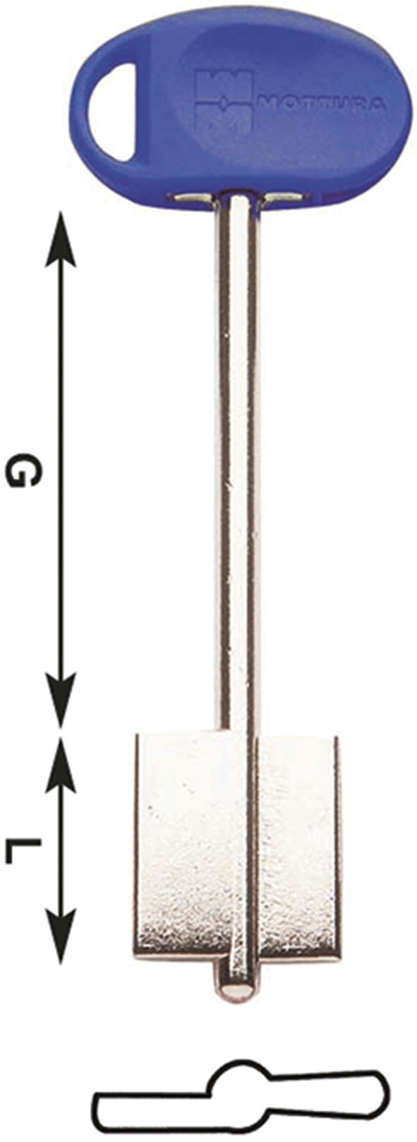 CHIAVI SICUREZZA D.MAPPA MOTTURA 92106            