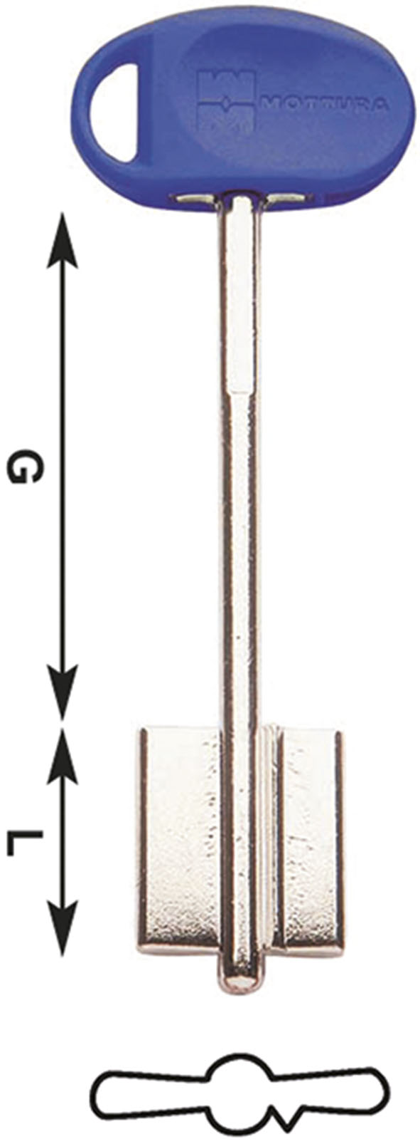 CHIAVI SICUREZZA D.MAPPA MOTTURA 92106/4          