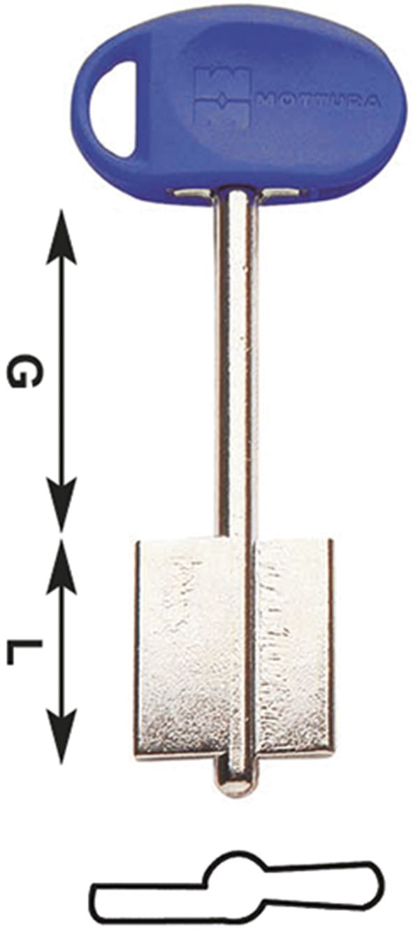 CHIAVI SICUREZZA D.MAPPA MOTTURA 92187            