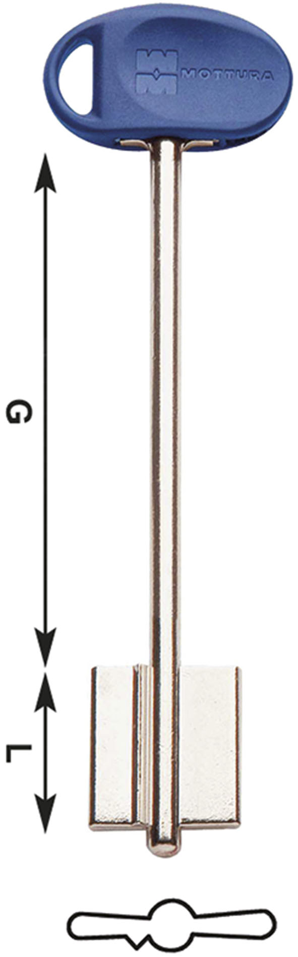 CHIAVI SICUREZZA D.MAPPA MOTTURA 92188/5          