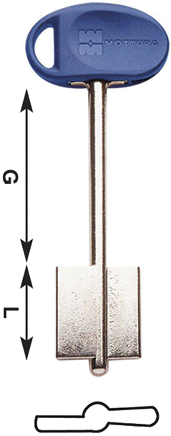 CHIAVI SICUREZZA D.MAPPA MOTTURA 92270            