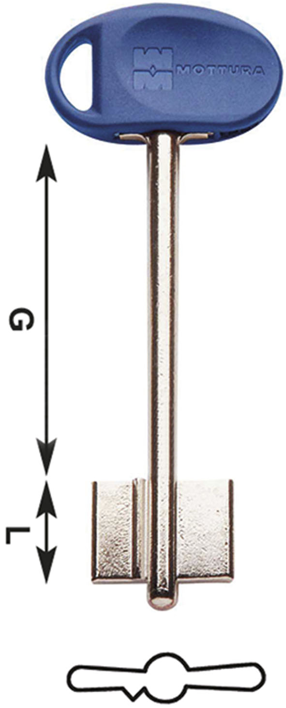 CHIAVI SICUREZZA D.MAPPA MOTTURA 92294/5          