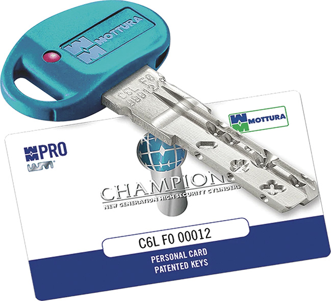 CHIAVI MOTTURA PRO SERVIZIO * AGGIUNTIVA          