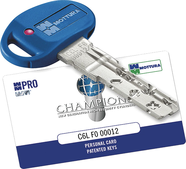 CHIAVI MOTTURA PRO SFT * AGGIUNTIVA               