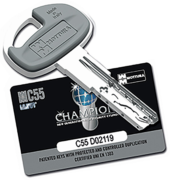 CHIAVI MOTTURA C55 * AGGIUNTIVA                   