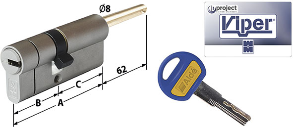 CILINDRI MOTTURA VIPER PREDISPOSTI POMOLO         