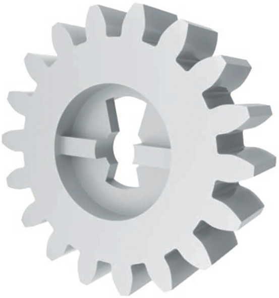 MODULAR PENNA DENTATA 18DT 1/2C - DC/POM 98C76018 