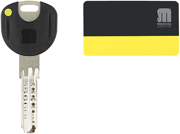 CHIAVI TITAN-DOM K66 MERONI UFO * DUPLICATO       