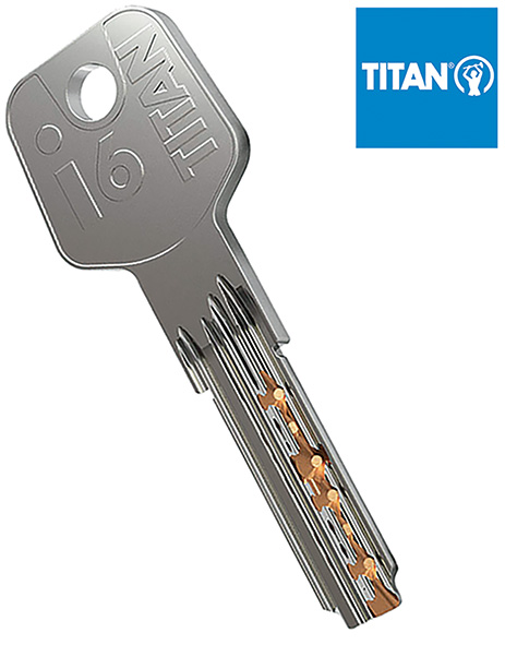 CHIAVI PUNZONATE TITAN-DOM I6                     