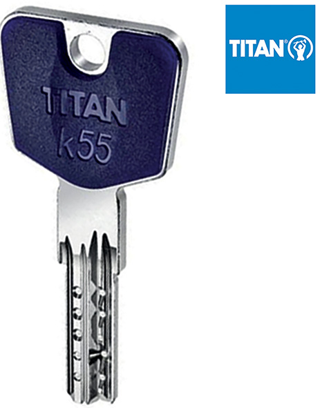 CHIAVI PUNZONATE TITAN-DOM K55                    