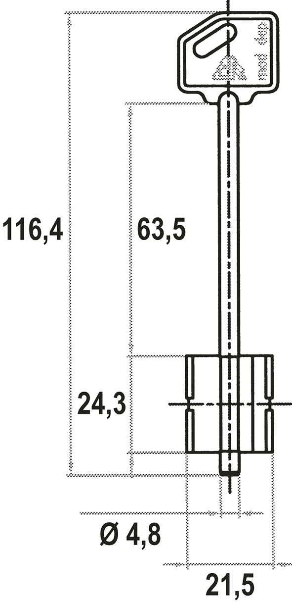 CHIAVI SICUREZZA D.MAPPA CR ART.CR10              