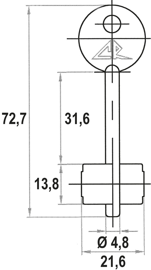 CHIAVI SICUREZZA D.MAPPA CR ART.CR11              